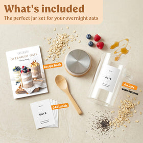 EDELHAUS eco-friendly jars support organized, plastic-free storage.