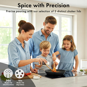 Edelhaus spice jar funnel simplifies clean refills