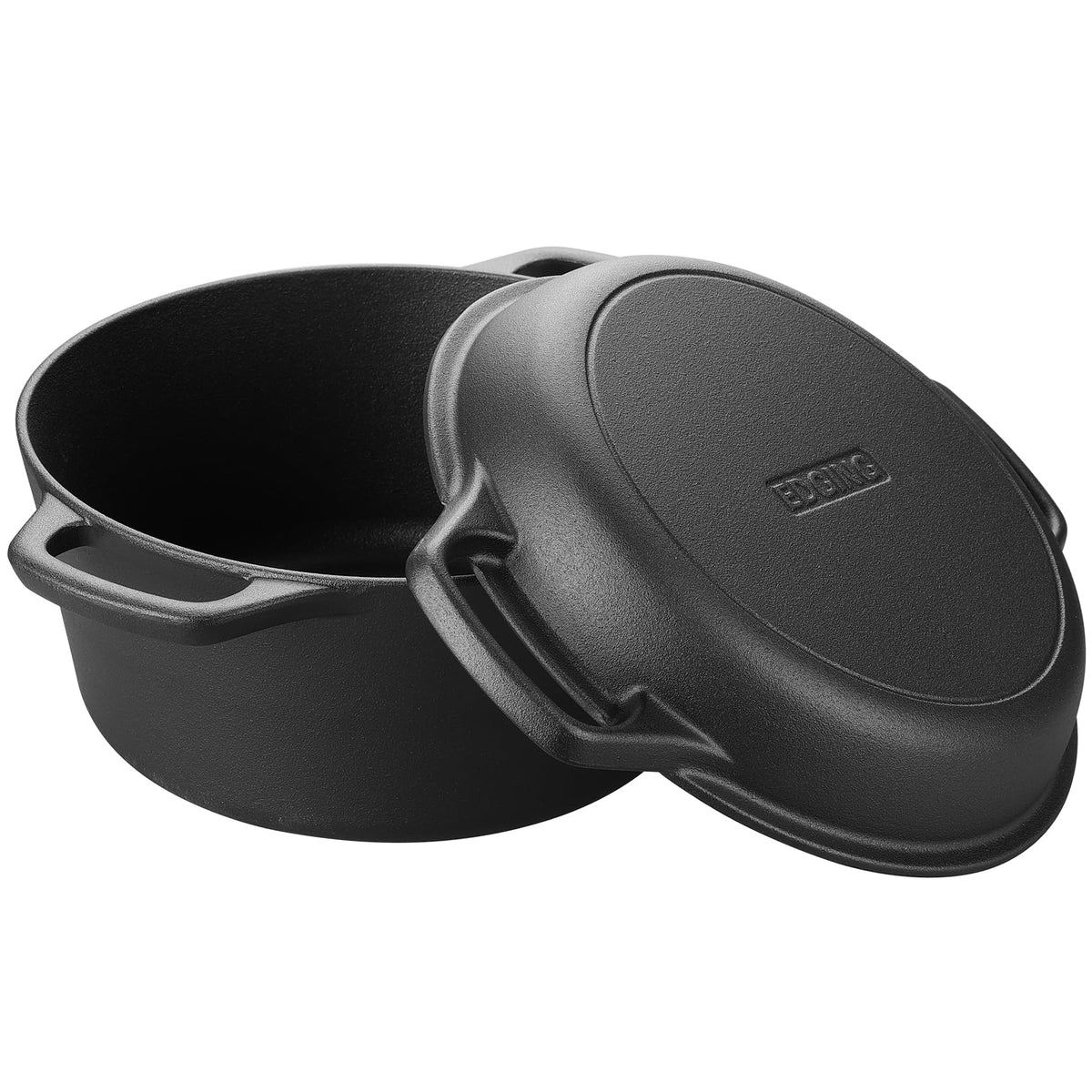 Edging Casting 2-in-1 bread baking pan ready for artisan loaves and sears.