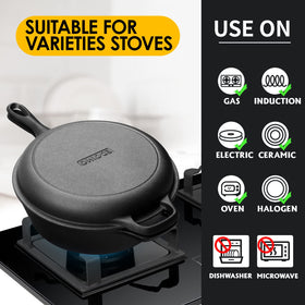 EDGING CASTING camping-ready set for outdoor cooking and easy transport.