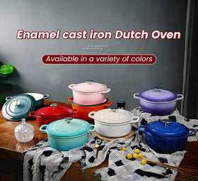 Edging Casting ideal for braises and stews with even heat retention.