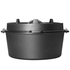 Suitable for stovetops, ovens, coals, and open flames during camping trips.