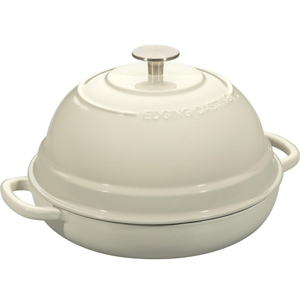 EDGING CASTING even heat cast iron core ensures steady heating for baking.