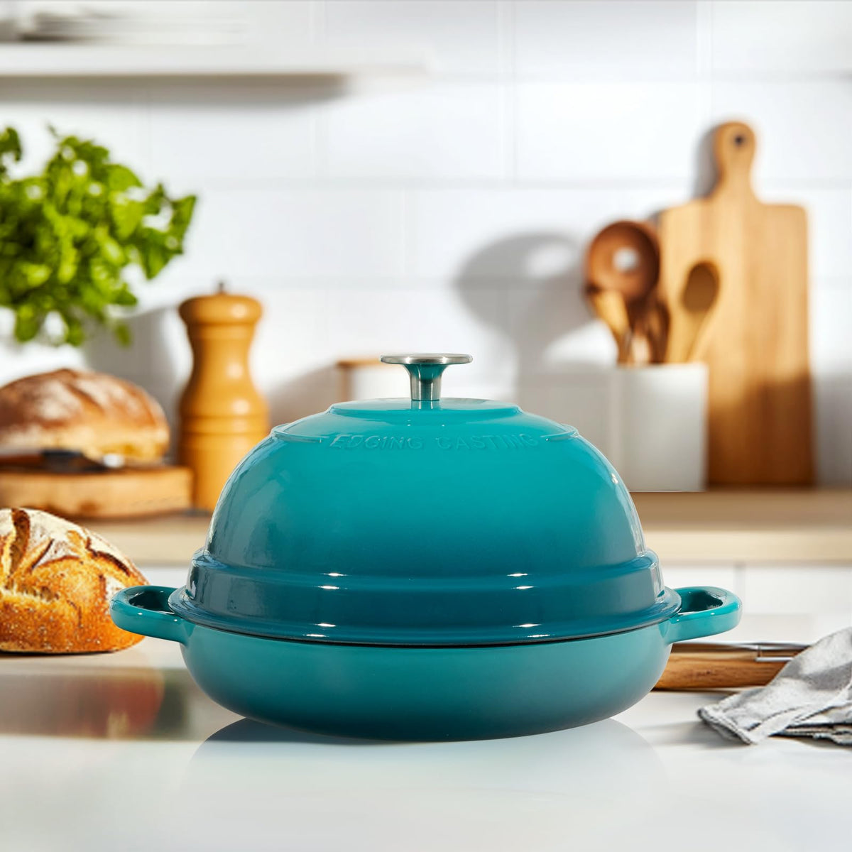 EDGING CASTING suitable with gas, induction, ceramic, and electric stoves