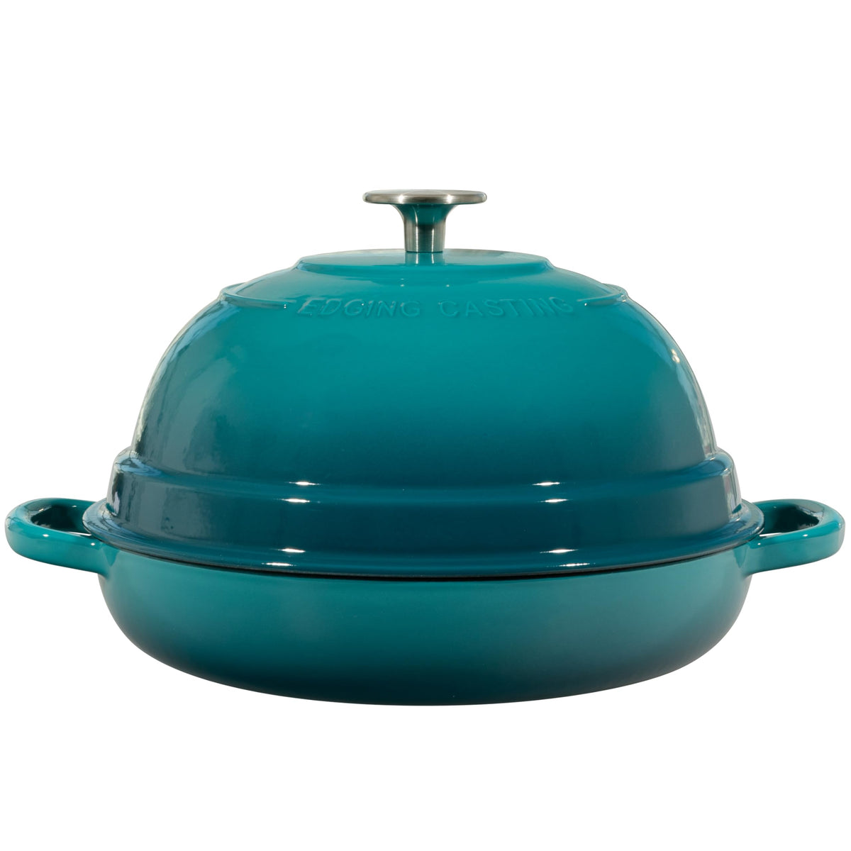 EDGING CASTING enamel coating tolerates oven use up to 500°F