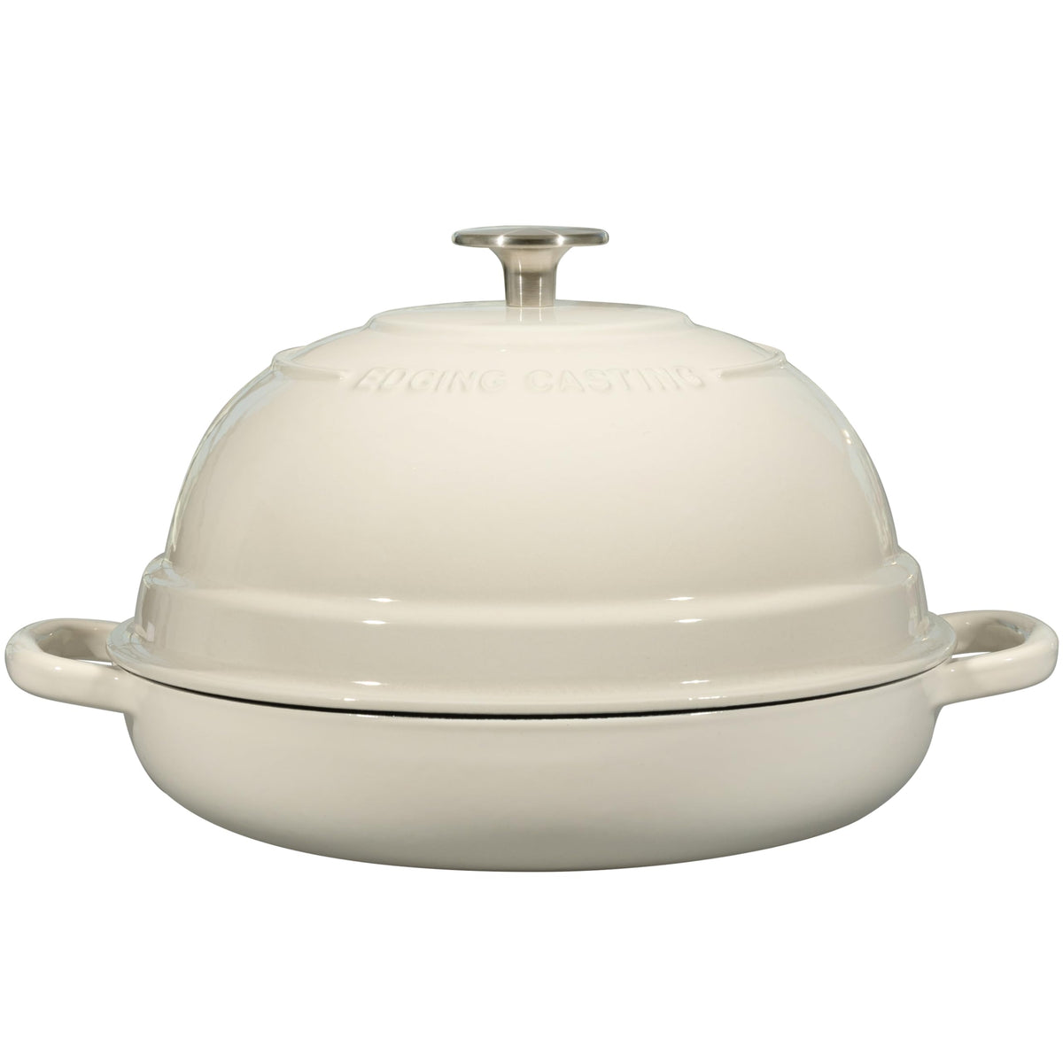 EDGING CASTING oven safe up to 500°F for versatile baking and roasting.