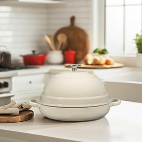 EDGING CASTING compatible with gas induction ceramic and electric stoves for flexible cooking.