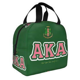 EDIDUG Sorority Gifts lunch bag with front pocket for keys and cards