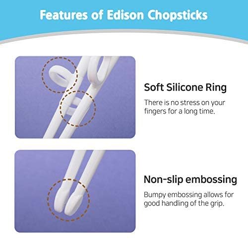 Edison Friends Brain Training Chopsticks support hand-eye coordination.
