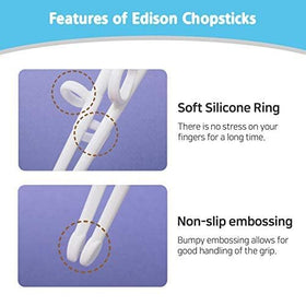 Edison Friends Brain Training Chopsticks support hand-eye coordination.