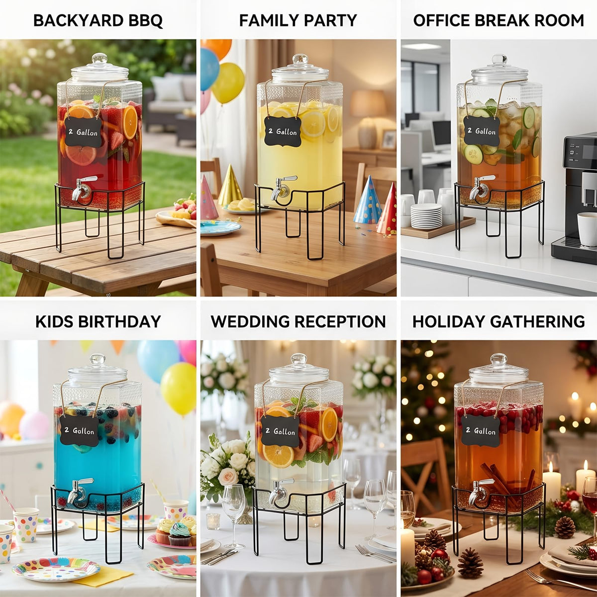 Edycur lemonade setup showcases a bright, inviting beverage station.