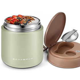 eedabros 15.2oz kids thermo with wide mouth for easy filling and hot meals.
