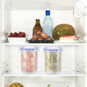 Eerrhhaq multi-purpose storage for olives, pickles, cheese slices, and herbs.