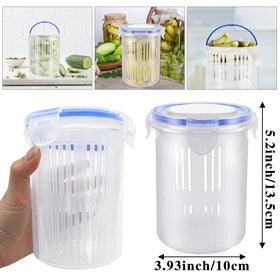 Eerrhhaq 700ml pickle jar showcases compact design ideal for small kitchens.