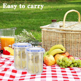 Eerrhhaq transparent design lets you measure portions at a glance.