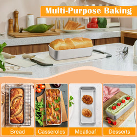 Even heat distribution for golden crusts and tender interiors