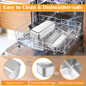 Heavy-duty loaf pan designed to withstand high heat