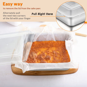 E-far see-through lid allows quick content checks and portion planning.