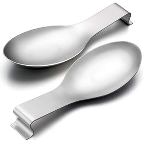 E-far spoon rest set 2 on stove top with wide resting area for utensils