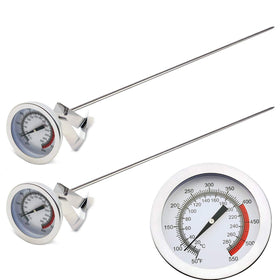 Efeng 15-inch turkey fryer thermometer with clip for precise frying temperatures.