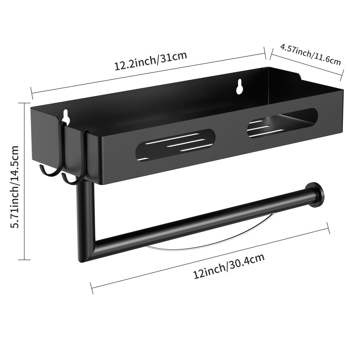 EffiJoy dampening spring prevents roll from tipping and tearing.