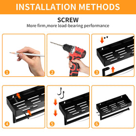 EffiJoy easy-install design with hardware for solid mounting.