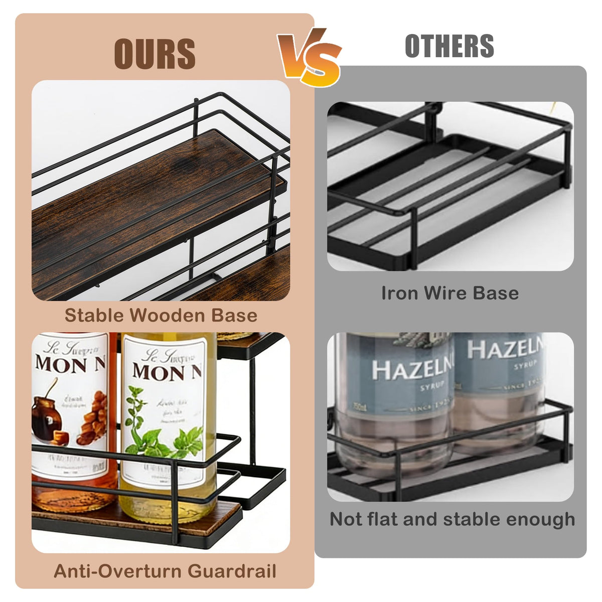 Compact dimension helps EFYSE fit neatly on small countertops.