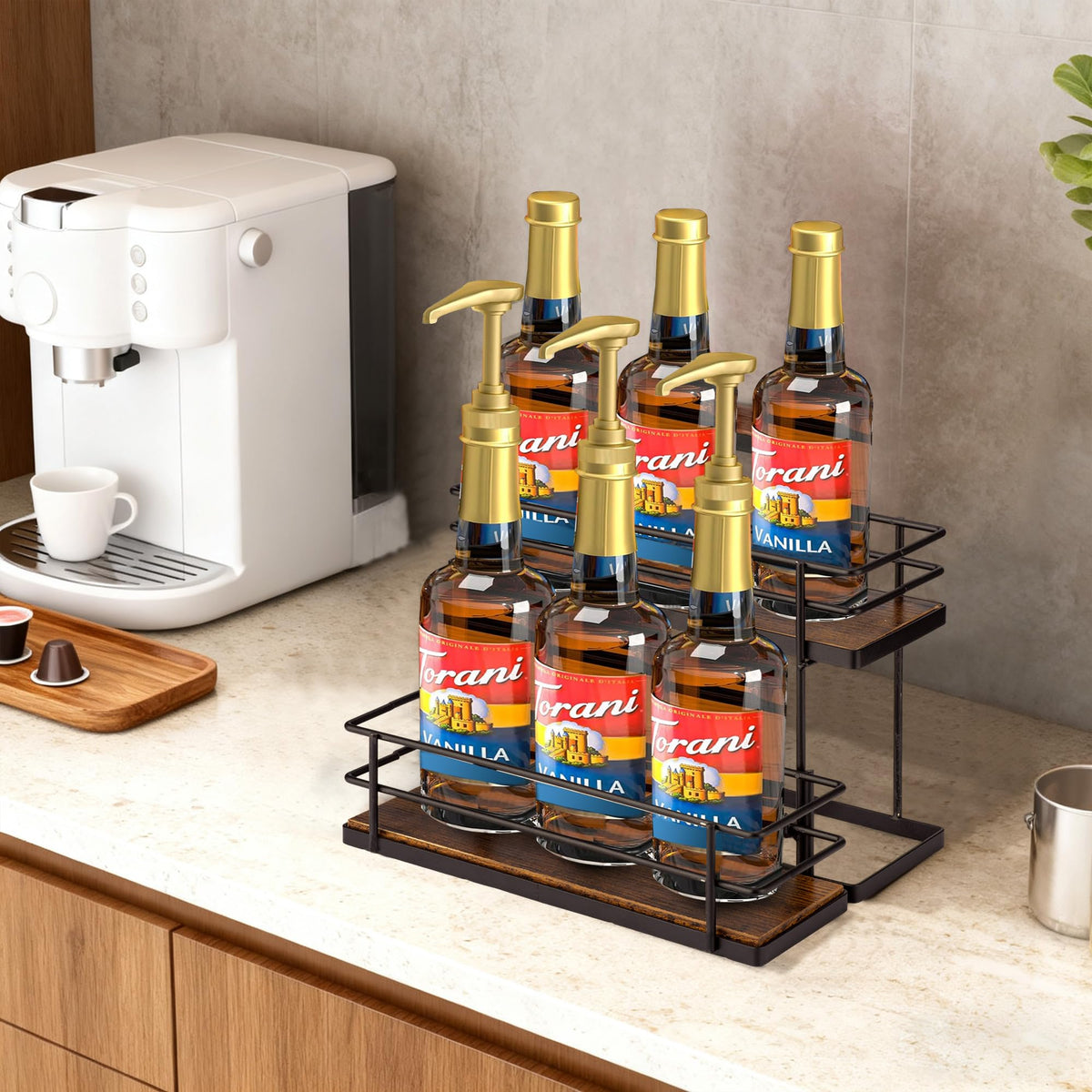 Durable, rust-resistant coating protects EFYSE rack in busy kitchens.