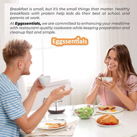 Eggssentials dishwasher-safe design for quick, daily cleanup.