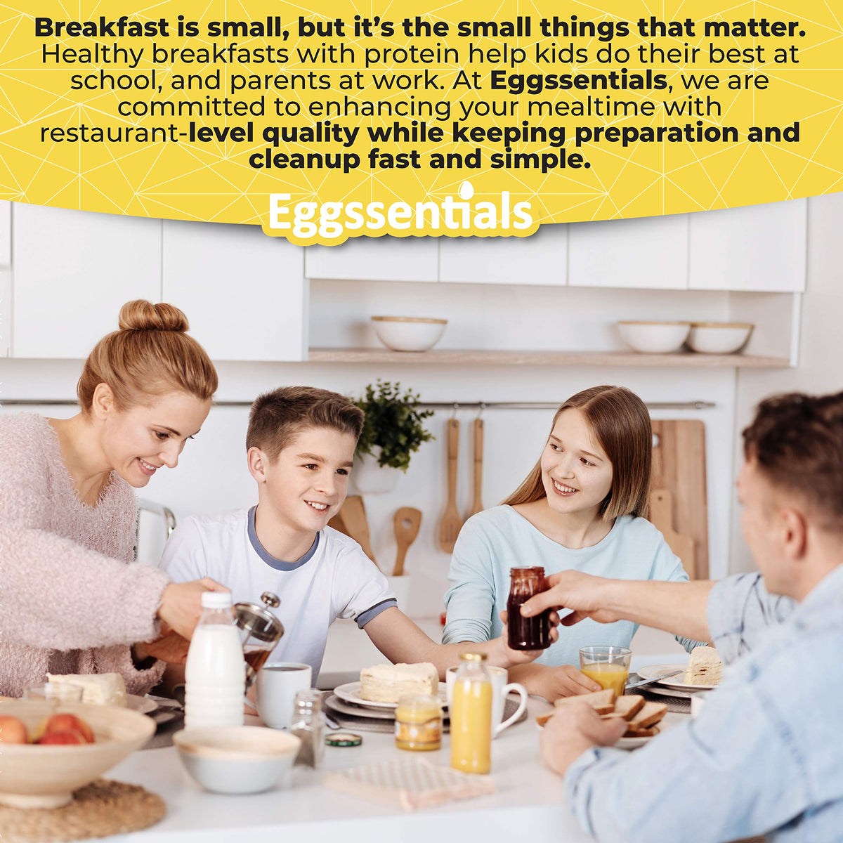 Eggssentials dishwasher-safe poaching rack simplifies cleanup