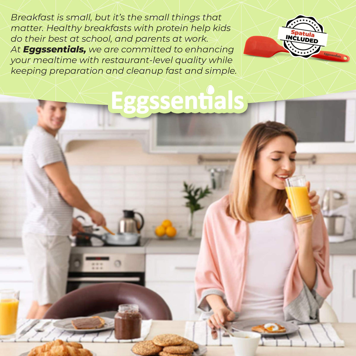 Eggssentials multiuse sauté pan transforms poacher into versatile cookware