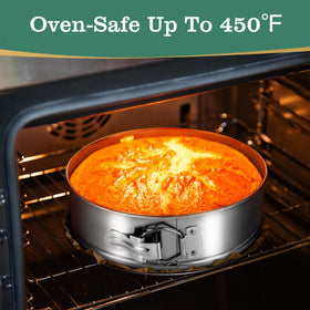 E-Gtong 10-inch springform pan offers durable bakeware for larger desserts.