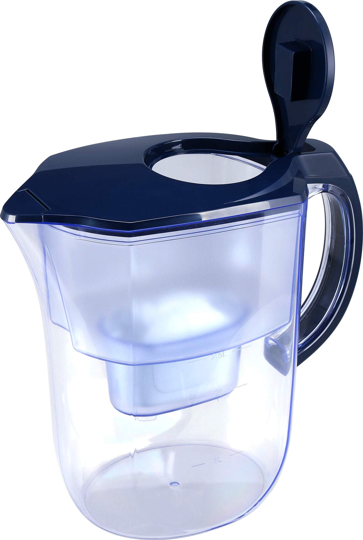 EHM activated-carbon filter close-up shows impurity removal for fresher-tasting water