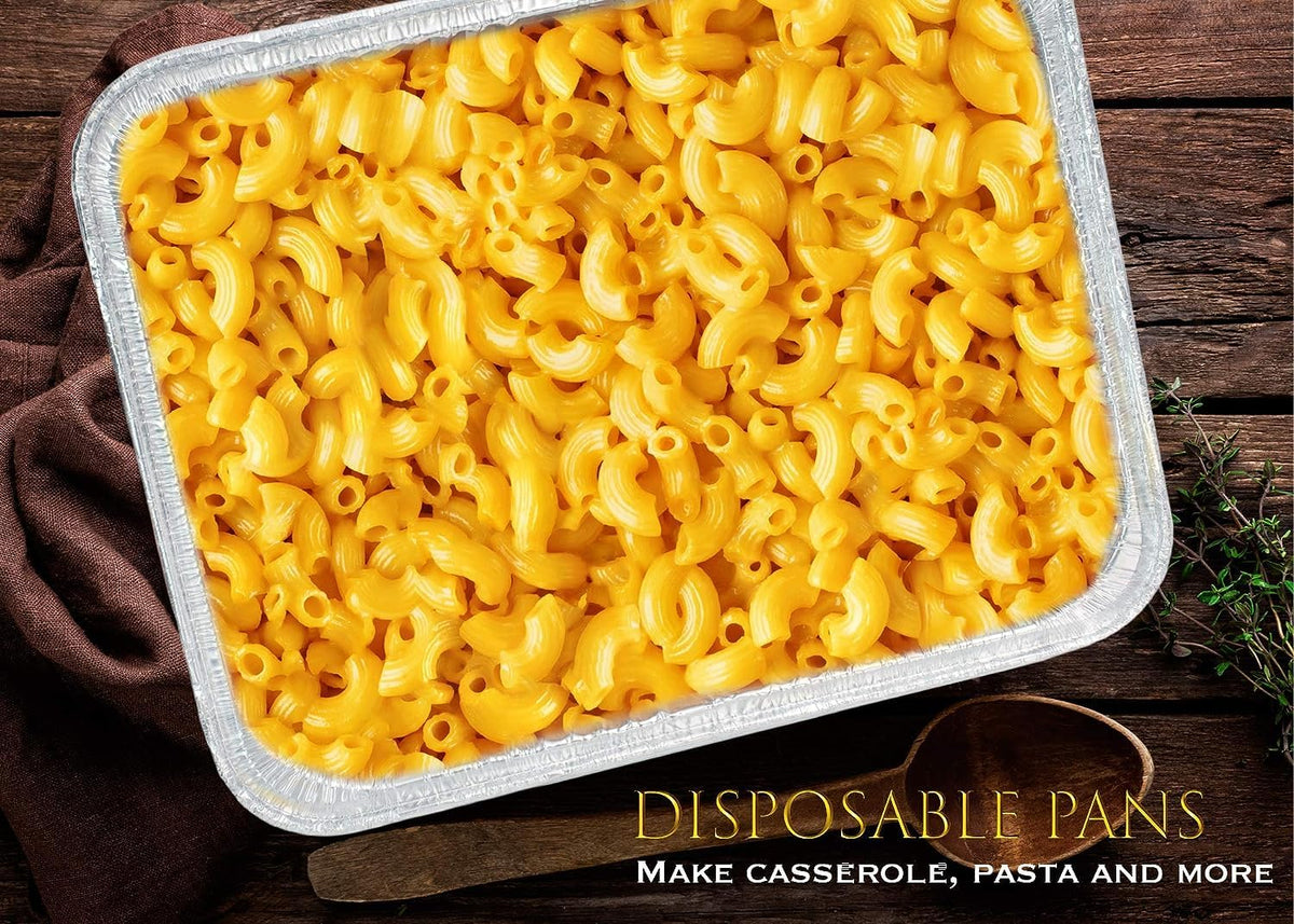 Catering-grade trays great for BBQ, roasting, and party platters.