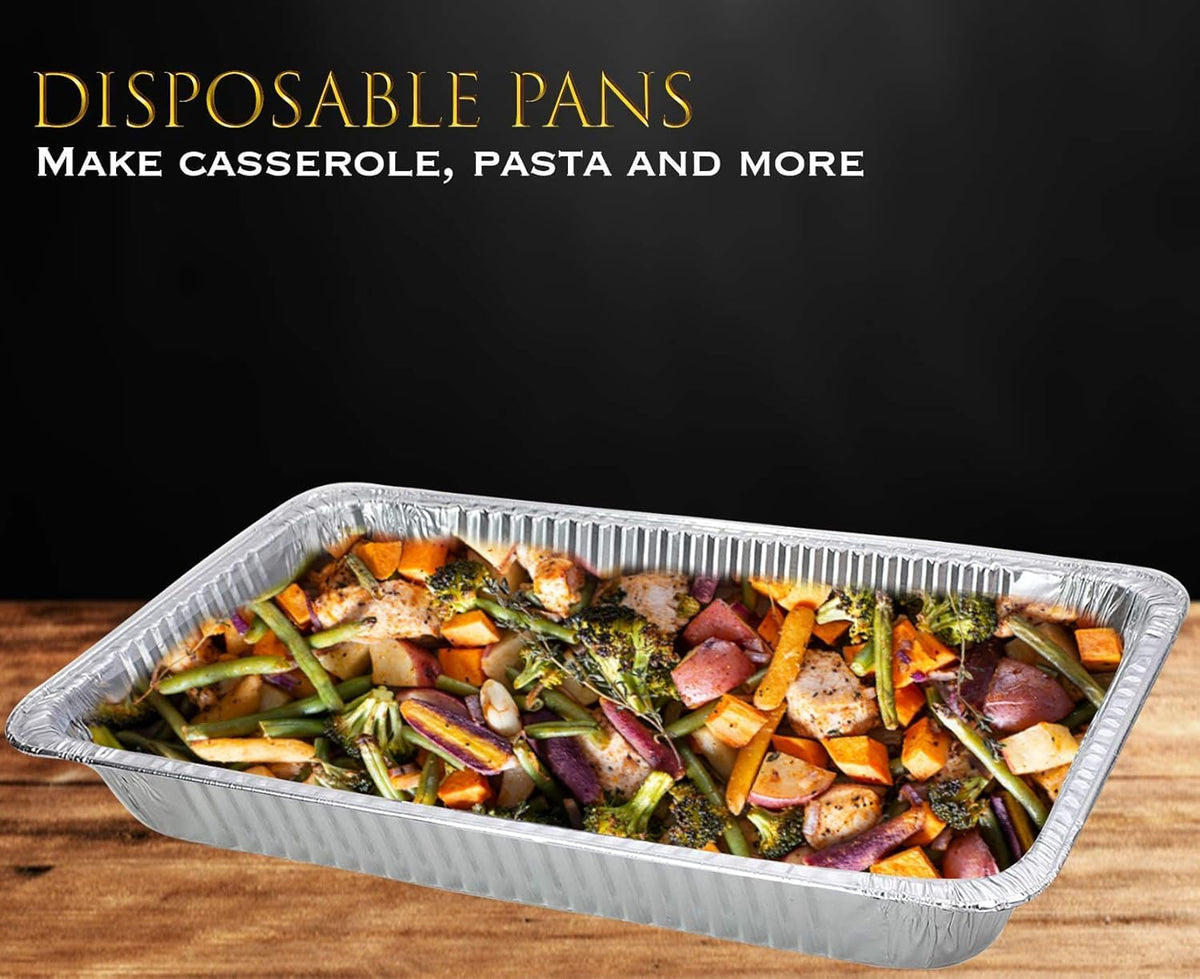 EHOMEA2Z pan with lid ready to serve hot dishes at the table.