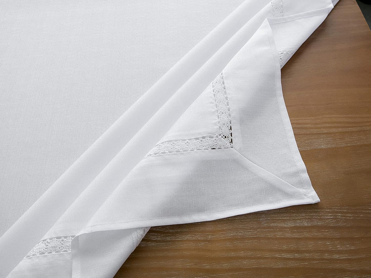 EHouseHome outdoor picnic setup with easy to clean tablecloth