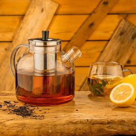 Ehugos glass teapot kitchen aesthetic adds modern touch to tea rituals.