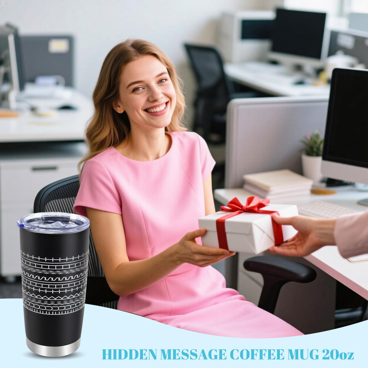 EHZYP ergonomic-handle mug provides comfortable grip during long workdays