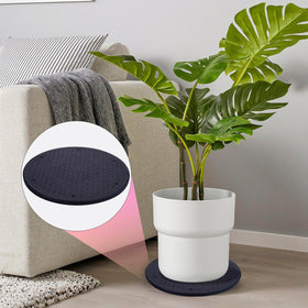Eichzer rotation stand for speakers and electronics keeps cables organized