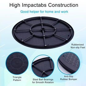 Eichzer heavy-duty rotating stand with steel ball bearings for durable use