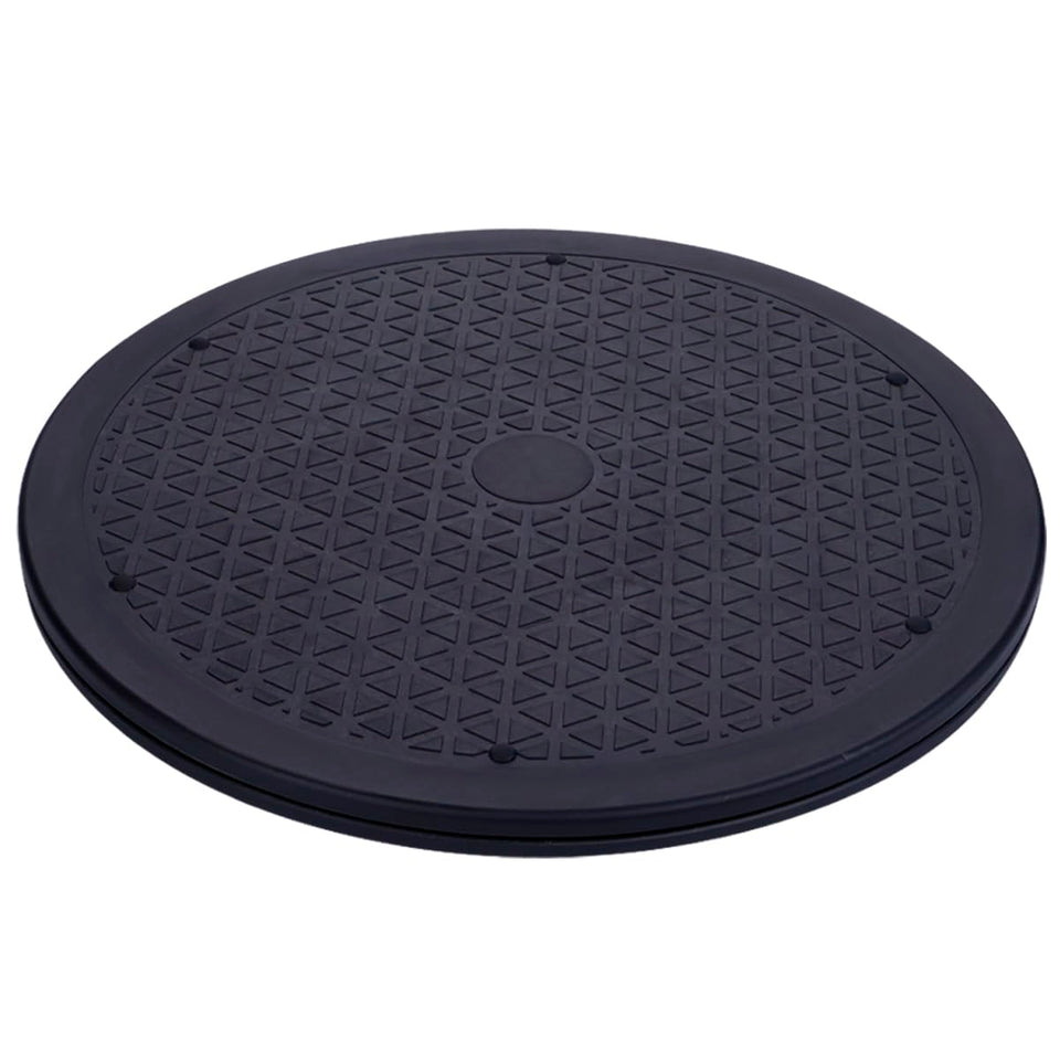 Eichzer two-pcs 12-inch Lazy Susan turntable for organized kitchen and workspace