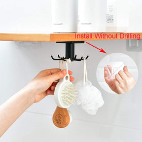 EigPluy 360° rotating mechanism ideal for utensils and towels.