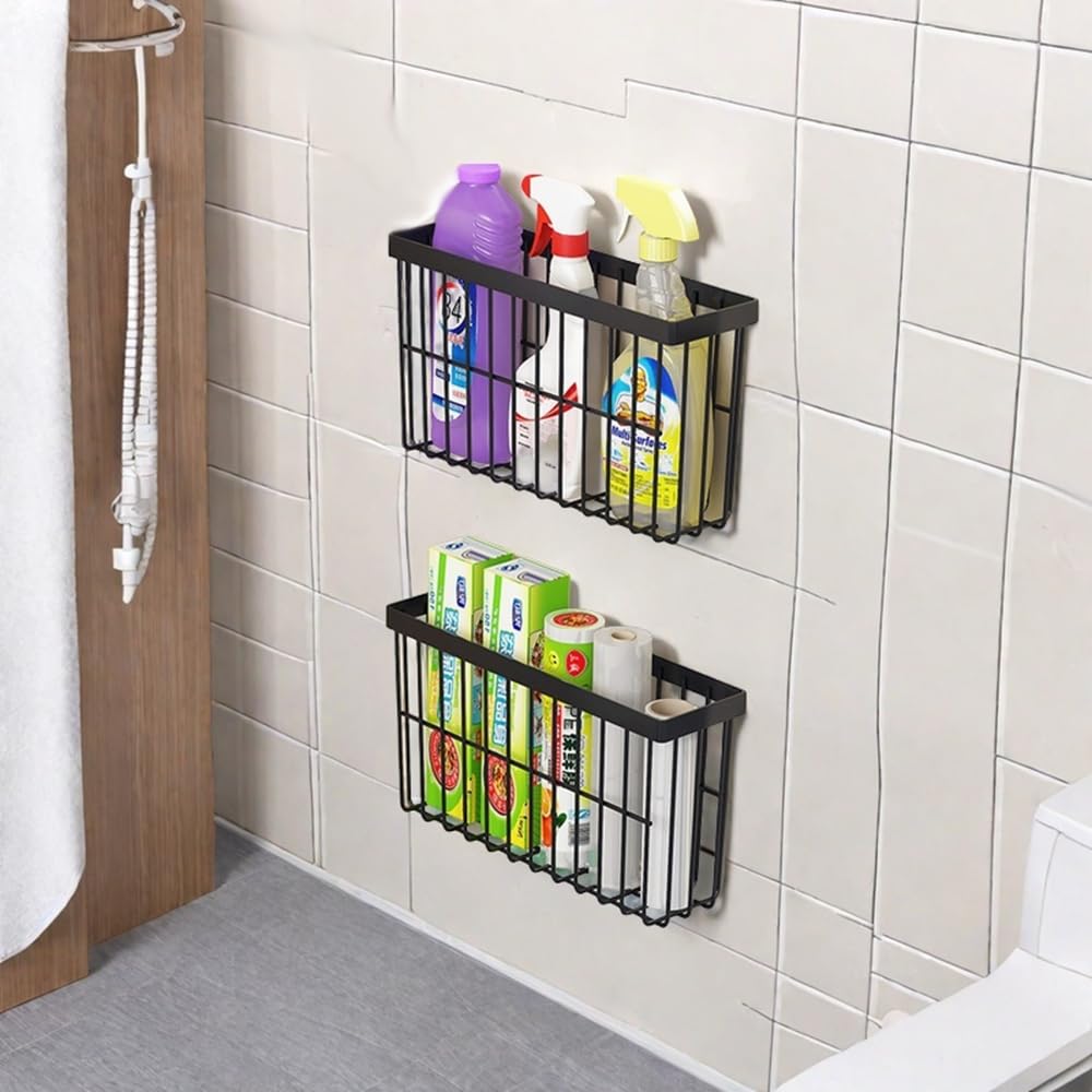 EigPluy metal storage boxes are easy to remove and clean.