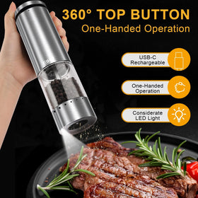 EIHO LED-lit grinding for accurate seasoning at night
