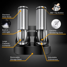 EIHO stainless steel body provides durable kitchen use
