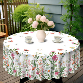 Eikione vivid floral design adds color to meals and celebrations.