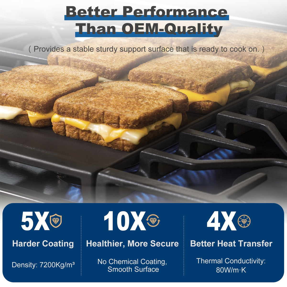 EIOLWJIEO WB31X24738 even heating design supports browning evenly