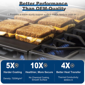 EIOLWJIEO WB31X24738 even heating design supports browning evenly