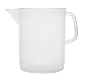 EISCO measuring jug with sturdy handle for safe lifting and transfers.