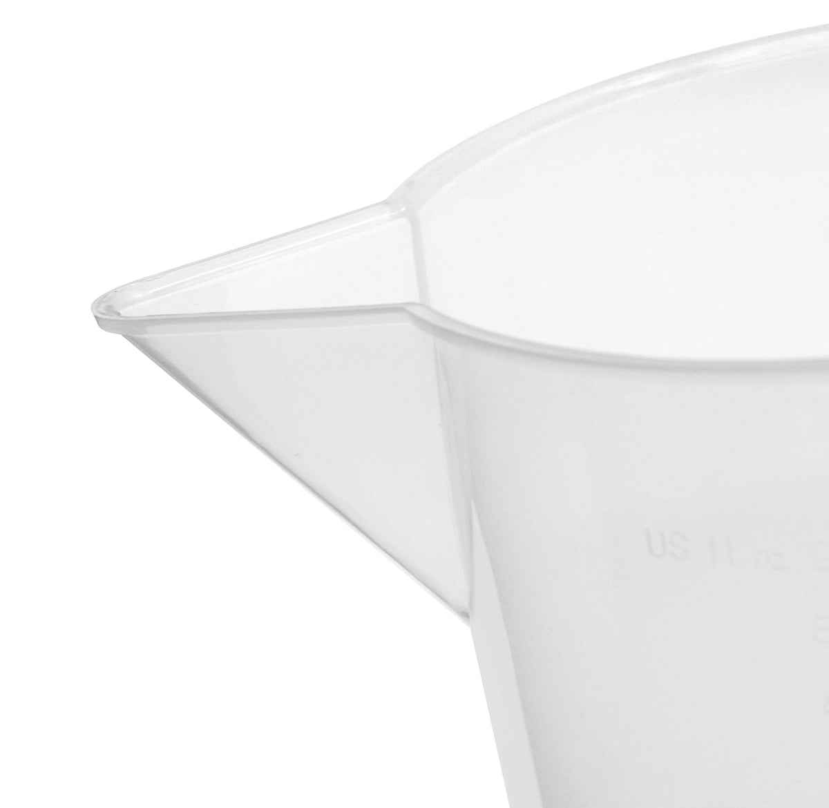 EISCO jug features molded 250ml graduations for accurate measurement.